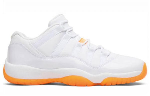 Nike Air Jordan 11 Retro Low Tops Basketball Shoes Dame Hvite