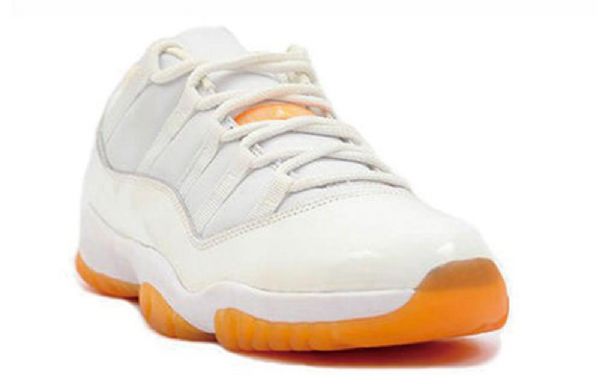 Nike Air Jordan 11 Retro Low Tops Basketball Shoes Dame Hvite