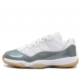 Nike Air Jordan 11 Retro Low Tops Basketball Shoes Dame Hvite Turkis