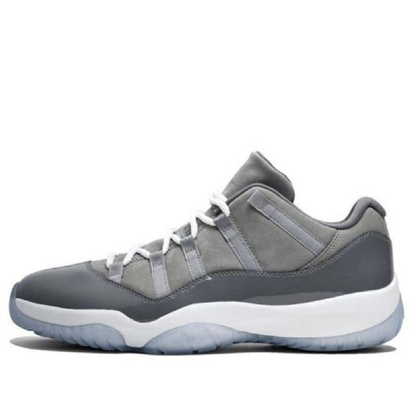 Nike Air Jordan 11 Retro Low Tops Basketball Shoes Herre Grå