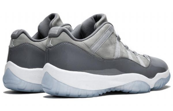 Nike Air Jordan 11 Retro Low Tops Basketball Shoes Herre Grå
