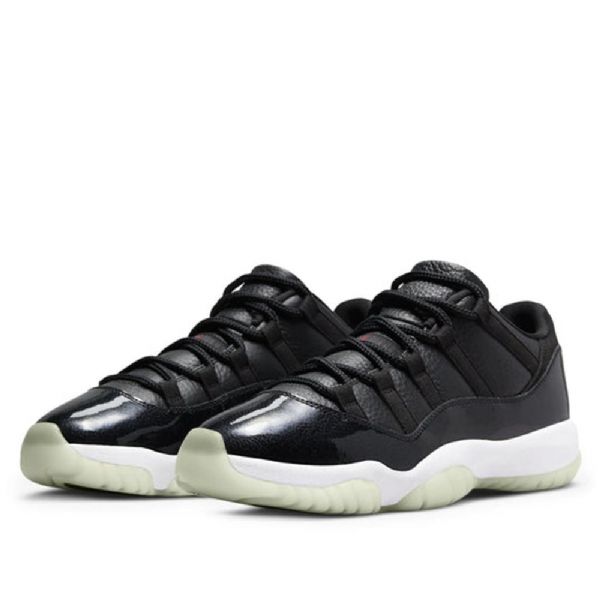 Nike Air Jordan 11 Retro Low Tops Basketball Shoes Herre Svarte