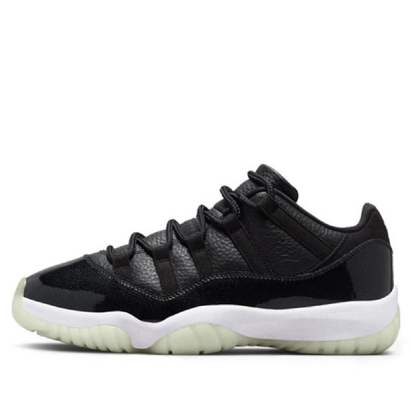 Nike Air Jordan 11 Retro Low Tops Basketball Shoes Herre Svarte