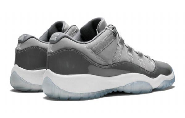 Nike Air Jordan 11 Retro Low Tops Bg Basketball Shoes Herre Grå