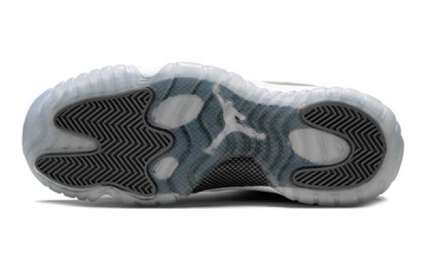 Nike Air Jordan 11 Retro Low Tops Bg Basketball Shoes Herre Grå