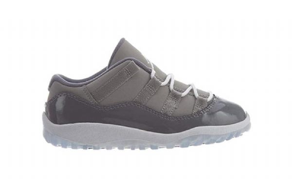 Nike Air Jordan 11 Retro Low Tops Bt Basketball Shoes Barn Grå