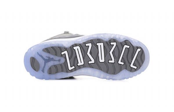 Nike Air Jordan 11 Retro Low Tops Bt Basketball Shoes Barn Grå