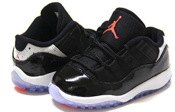Nike Air Jordan 11 Retro Low Tops Bt Sko Barn Grå