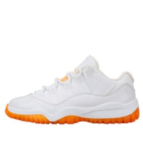 Nike Air Jordan 11 Retro Low Tops Gt Sko Barn Hvite