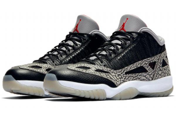 Nike Air Jordan 11 Retro Low Tops Ie Basketball Shoes Herre Svarte