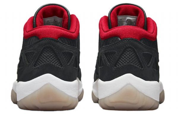 Nike Air Jordan 11 Retro Low Tops Ie Basketball Shoes Herre Svarte Rød