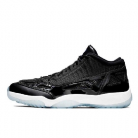Nike Air Jordan 11 Retro Low Tops Ie Space Jam Sko Herre Svarte