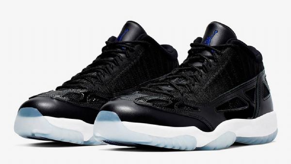 Nike Air Jordan 11 Retro Low Tops Ie Space Jam Sko Herre Svarte