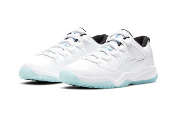 Nike Air Jordan 11 Retro Low Tops Ps Basketball Shoes Herre Blå