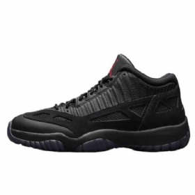 Nike Air Jordan 11 Retro Low Tops Sko Herre Svarte