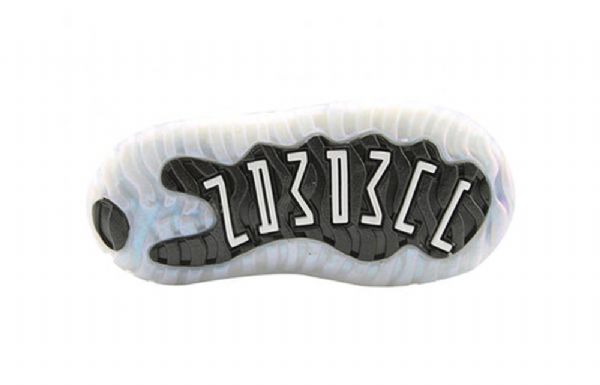 Nike Air Jordan 11 Retro Low Tops Td Basketball Shoes Barn Hvite Grønn