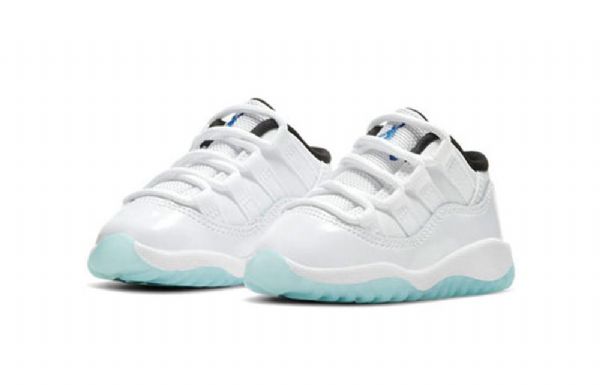 Nike Air Jordan 11 Retro Low Tops Td Sko Barn Blå