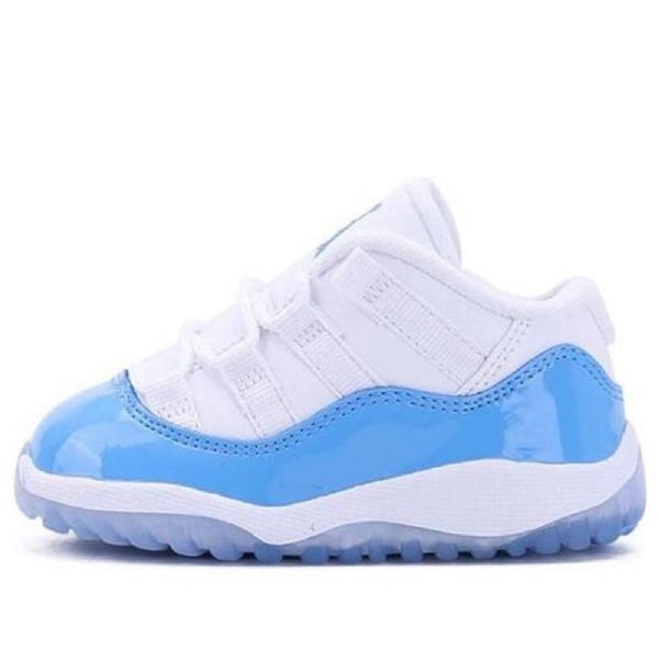 Nike Air Jordan 11 Retro Low Tops Td Sko Barn Blå Hvite