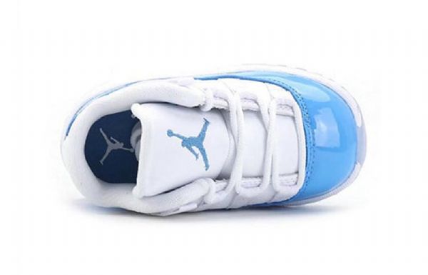 Nike Air Jordan 11 Retro Low Tops Td Sko Barn Blå Hvite