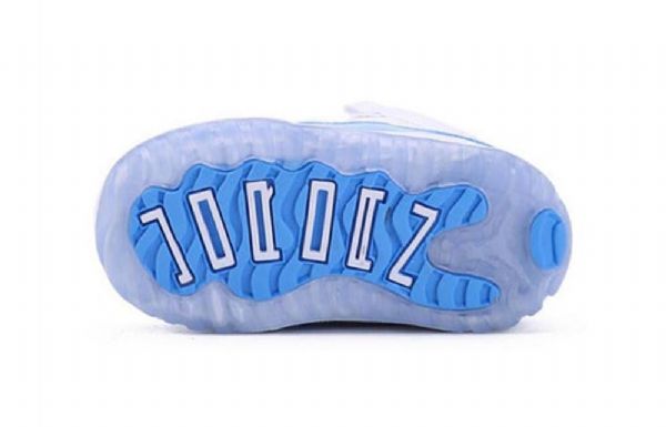 Nike Air Jordan 11 Retro Low Tops Td Sko Barn Blå Hvite