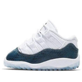 Nike Air Jordan 11 Retro Low Tops Td Sko Barn Marineblå