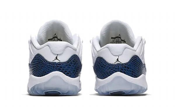 Nike Air Jordan 11 Retro Low Tops Td Sko Barn Marineblå