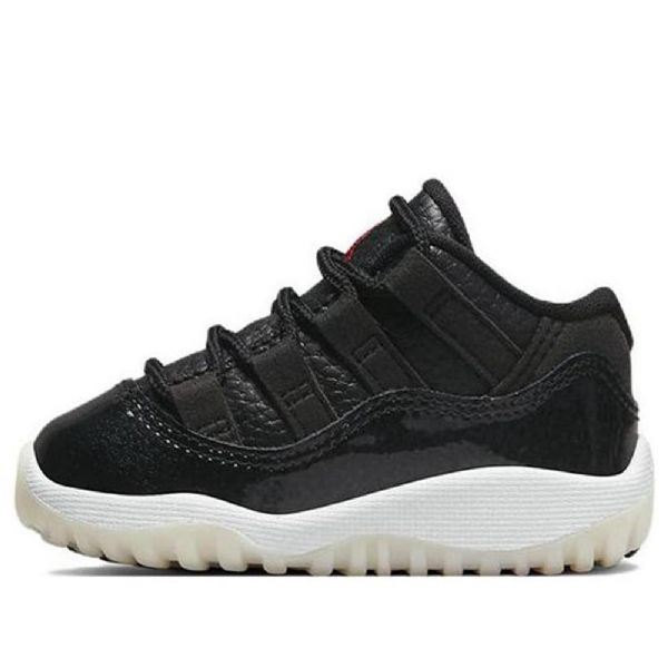 Nike Air Jordan 11 Retro Low Tops Td Sko Barn Svarte