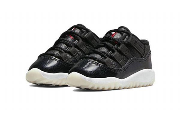 Nike Air Jordan 11 Retro Low Tops Td Sko Barn Svarte