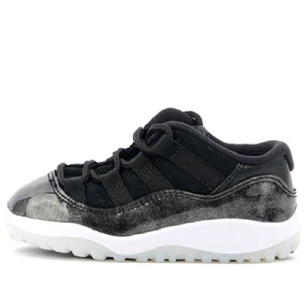 Nike Air Jordan 11 Retro Low Tops Td Sko Barn Svarte