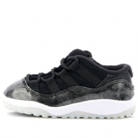 Nike Air Jordan 11 Retro Low Tops Td Sko Barn Svarte