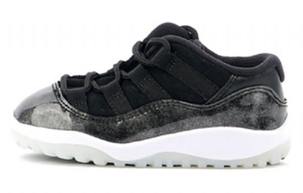 Nike Air Jordan 11 Retro Low Tops Td Sko Barn Svarte