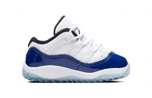 Nike Air Jordan 11 Retro Low Tops Td Sko Barn Svarte Hvite