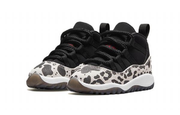 Nike Air Jordan 11 Retro Td Sko Barn Leopard