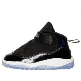 Nike Air Jordan 11 Retro Td Sko Barn Svarte