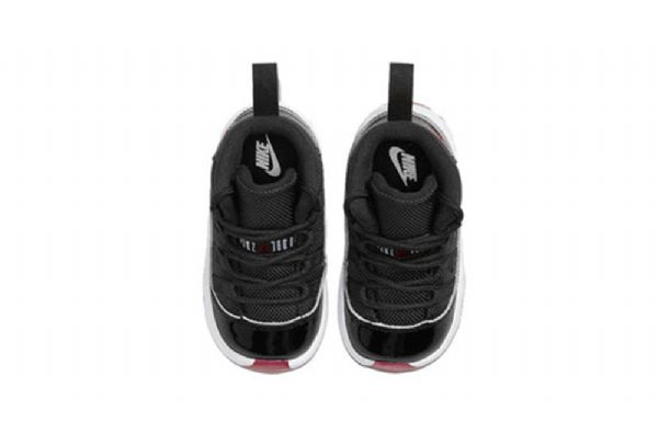 Nike Air Jordan 11 Retro Td Sko Barn Svarte Rød
