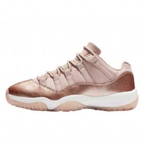 Nike Air Jordan 11 Rose Sko Herre Rosa Gull