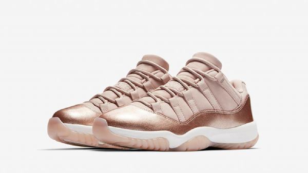 Nike Air Jordan 11 Rose Sko Herre Rosa Gull