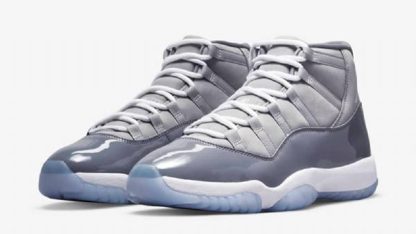 Nike Air Jordan 11 Sko Dame Grå