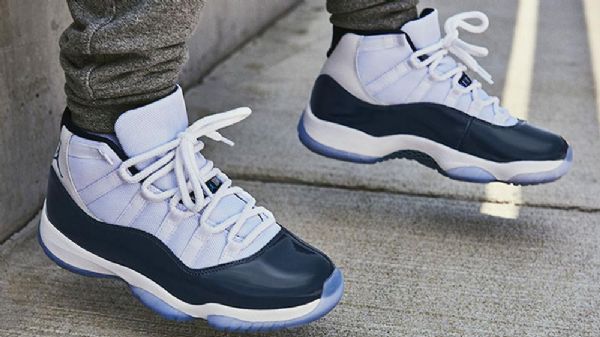 Nike Air Jordan 11 Sko Herre Marineblå