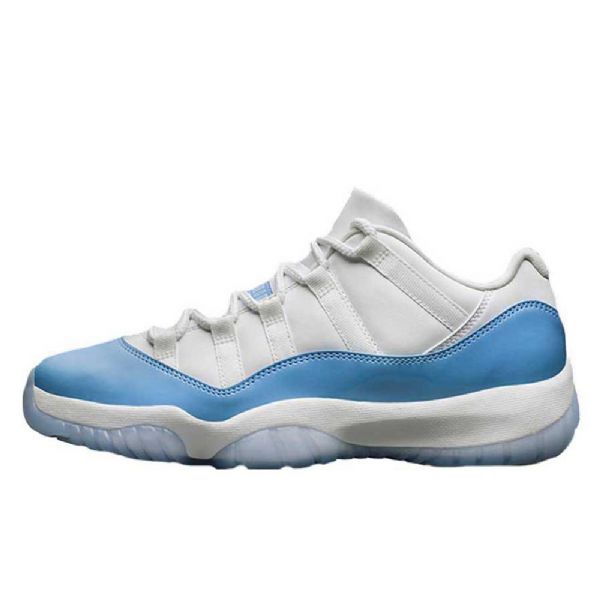 Nike Air Jordan 11 Unc Sko Herre Hvite Blå