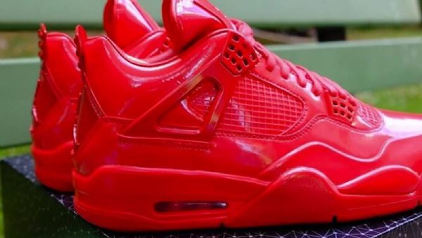 Nike Air Jordan 11lab4 Sko Herre Rød