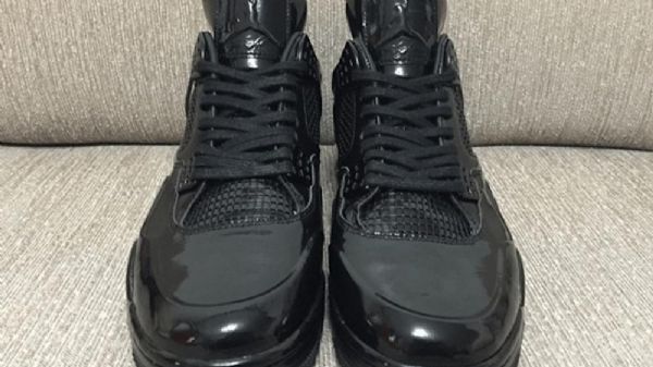 Nike Air Jordan 11lab4 Sko Herre Svarte