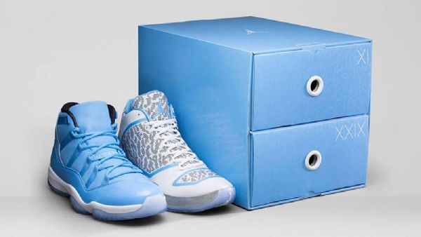 Nike Air Jordan Ultimate Gift Of Flight Pack Sko Herre Blå Hvite