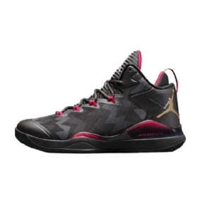 Nike Air Jordan Super Fly 3 Christmas Sko Herre Svarte