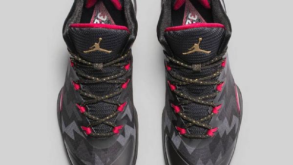 Nike Air Jordan Super Fly 3 Christmas Sko Herre Svarte