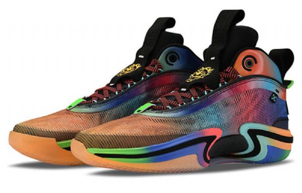 Nike Air Jordan 36 Joggesko Herre Multicolor