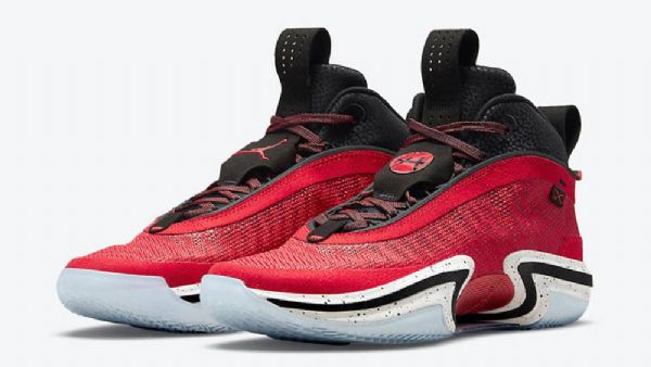 Nike Air Jordan 36 Rui Hachimura Sko Herre Rød Svarte