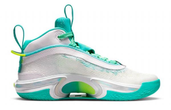Nike Guo Ailun X Air Jordan 36 Gs Basketsko Herre Grønn Hvite