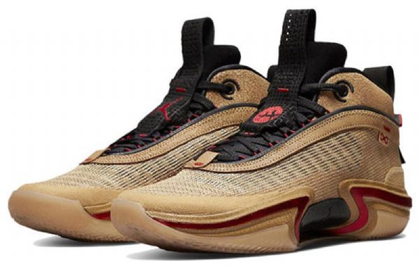 Nike Rui Hachimura X Air Jordan 36 Joggesko Herre Svarte