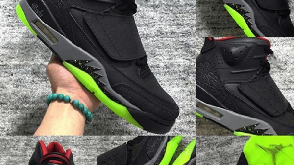Nike Air Jordan Son Of Mars Yeezy Sko Herre Svarte